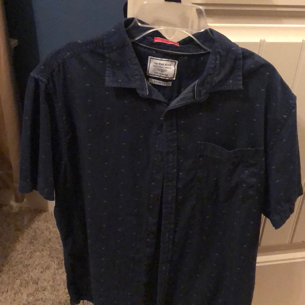 Short sleeve button down shirt